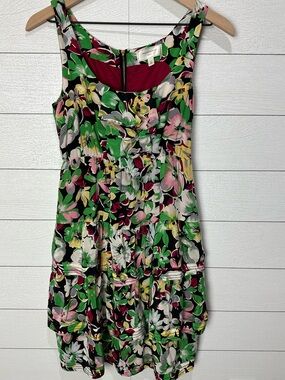 NWT Moulinette Soeurs by Anthro Silk Floral Dress Size 2